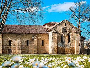 abbaye de Flaran vue extérieure. - Enlarge picture (modal window)